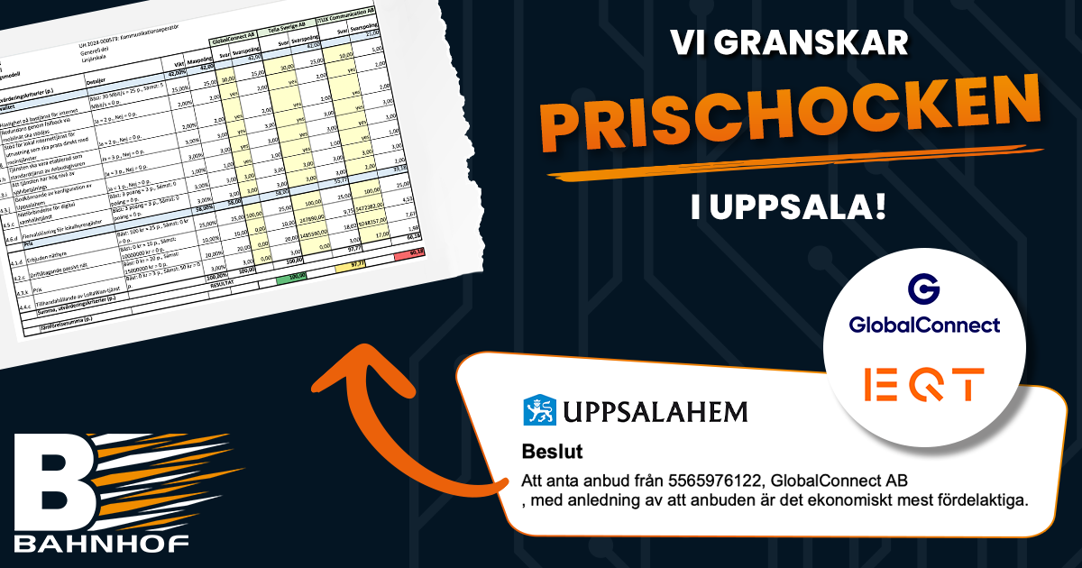 Vi granskar prischocken i Uppsala