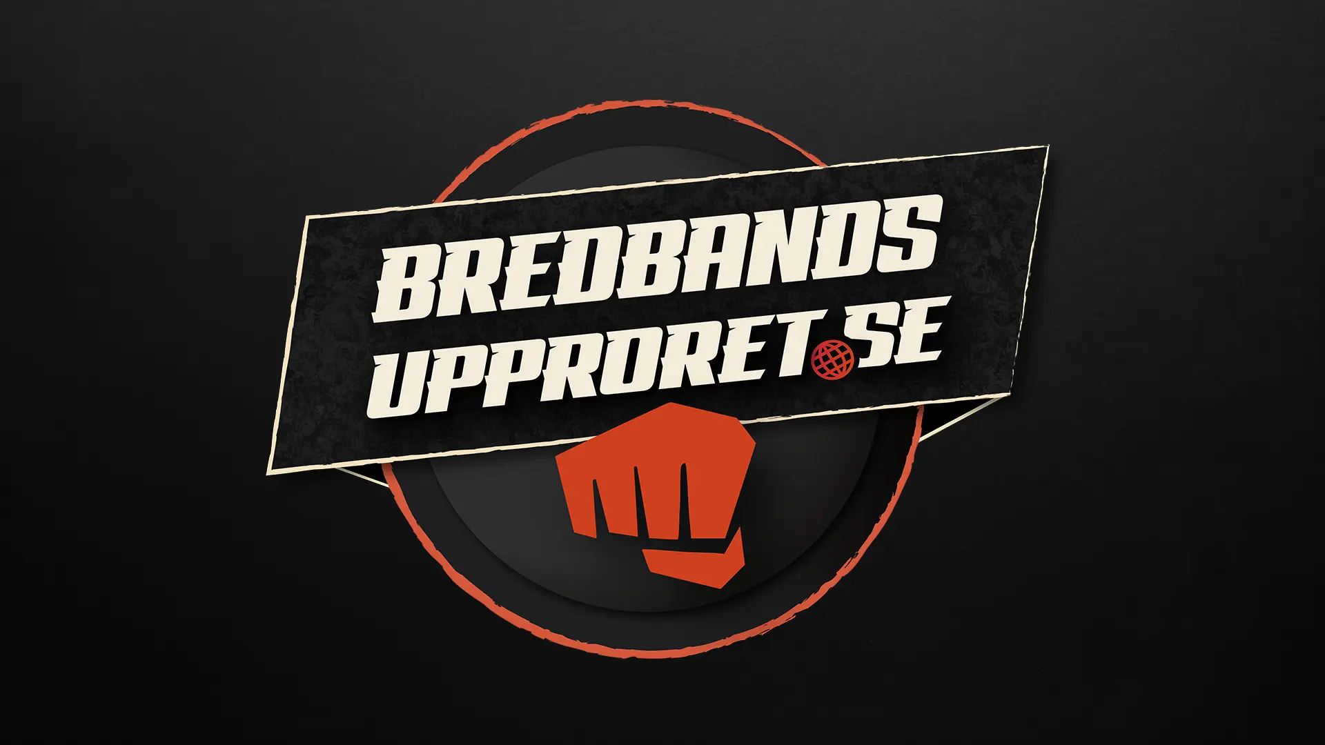 Logotyp för Bahnhofs initiativ Bredbandsupproret.