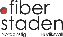 Fibertstaden stadsnät logotyp
